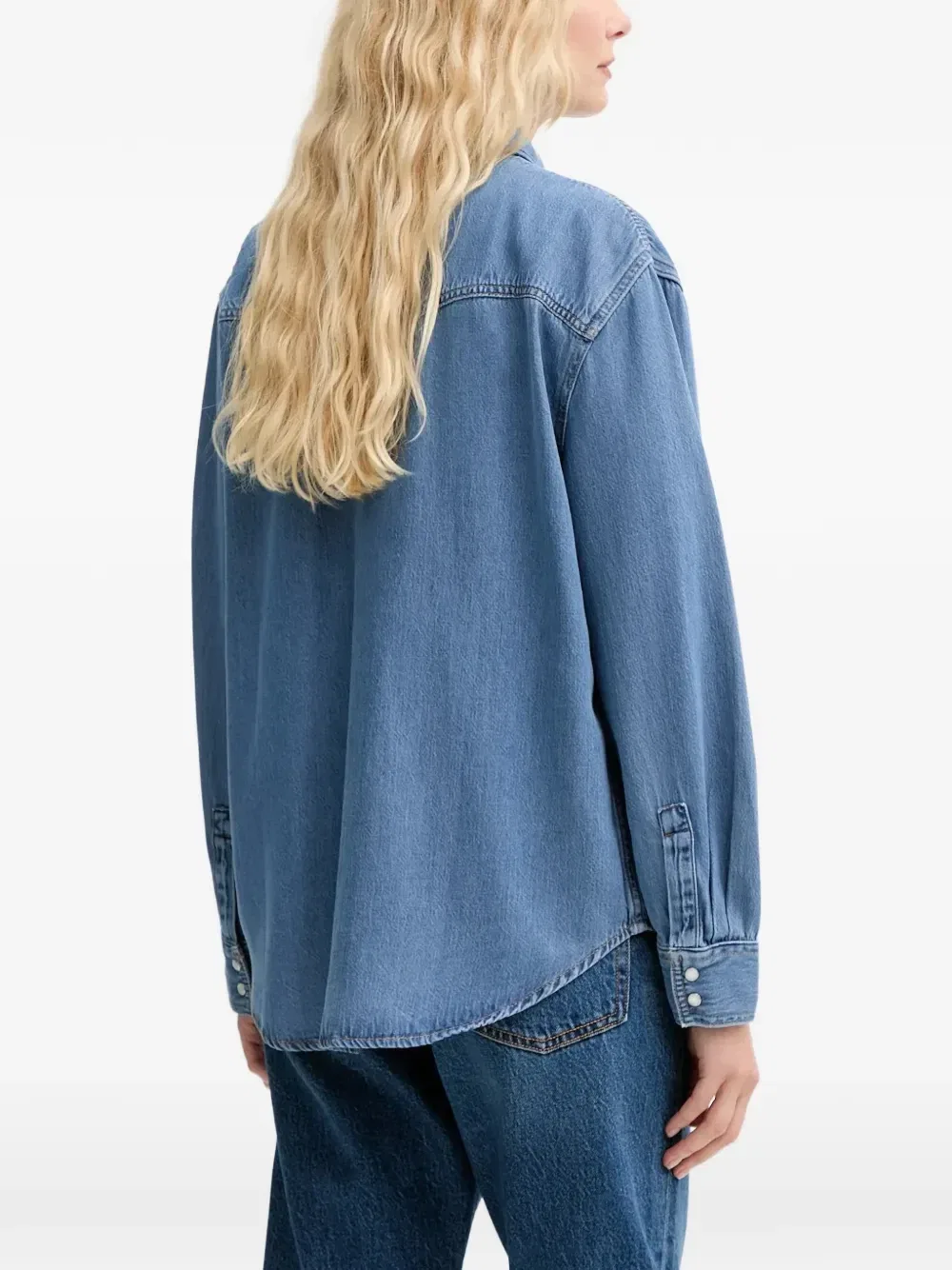 Рубашка в стиле вестерн с карманами Levi's, синий — фото 3