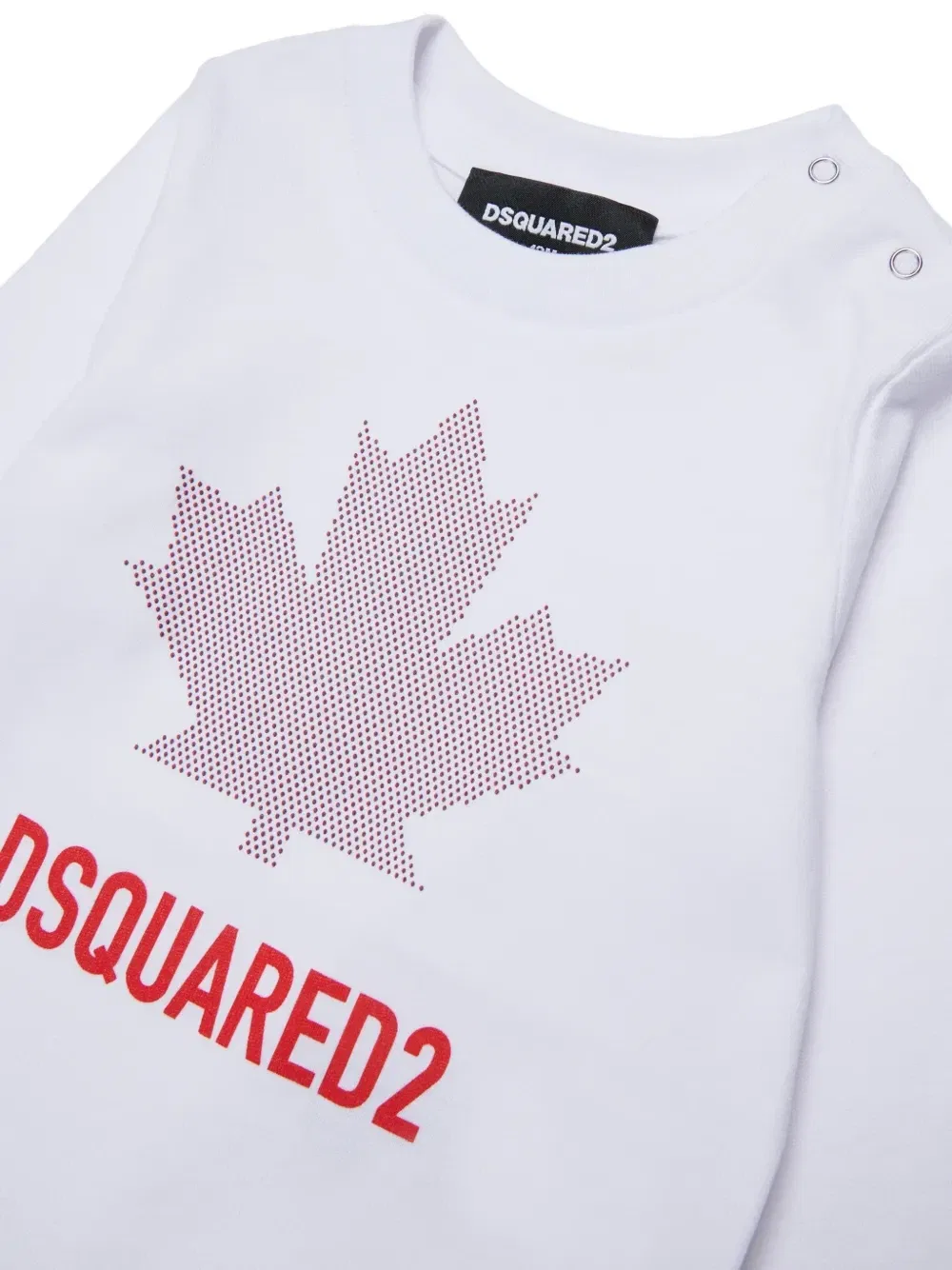 Топ с логотипом Dsquared2 Kids, белый — фото 3