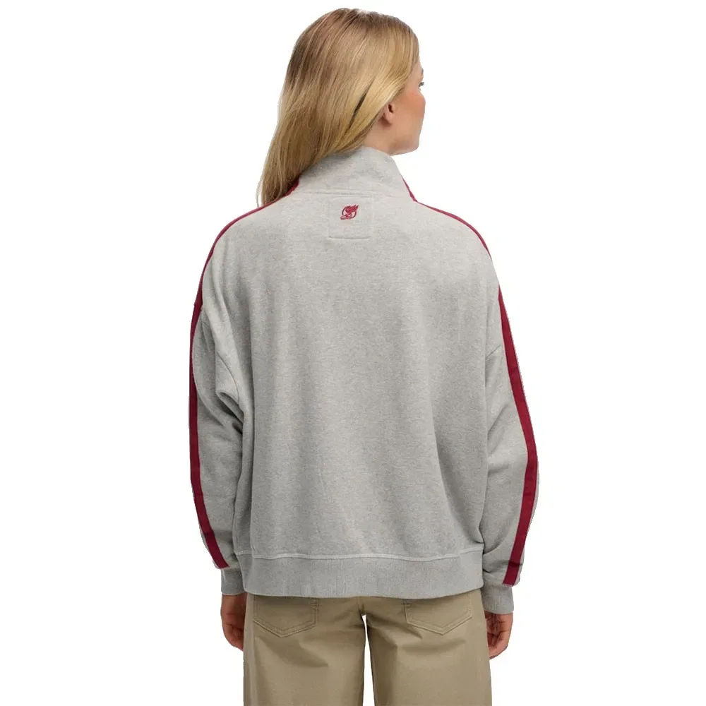 Толстовка на молнии свободного кроя Athletic Essential Applique Superdry, серый — фото 2