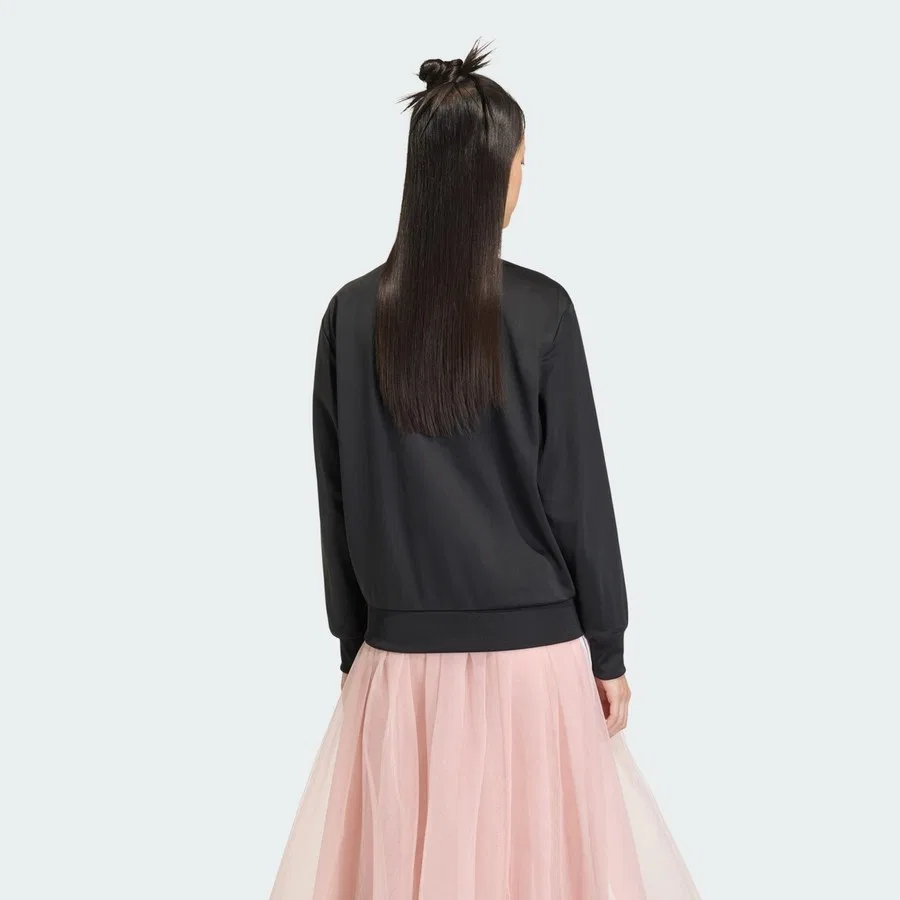 Женская куртка с джерси-тканью и логотипом, модель KR9318, adidas Originals, Бирюзовый — фото 2