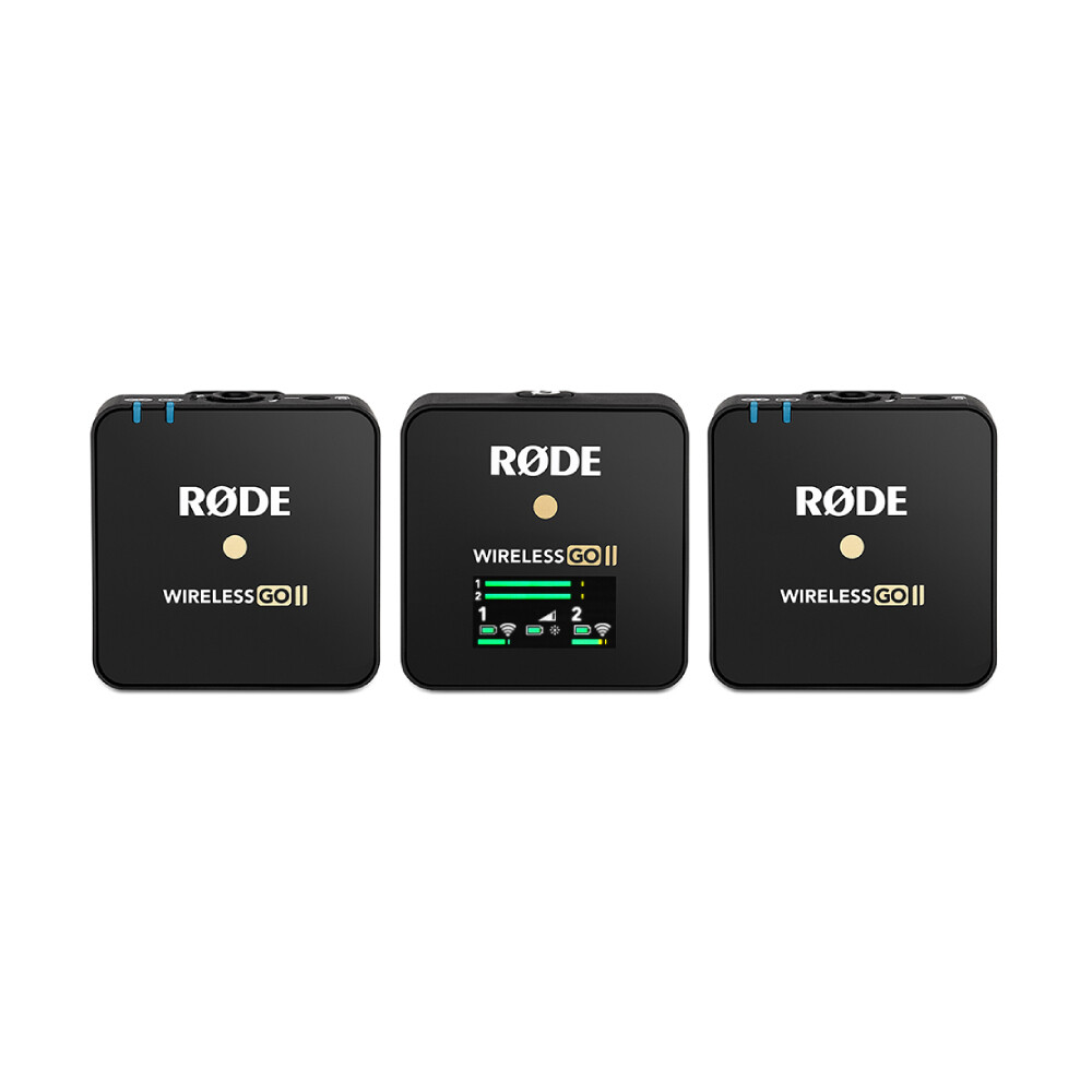 

Беспроводная микрофонная система Rode Wireless GO II, двухканальная, 2.4 ГГц, черный
