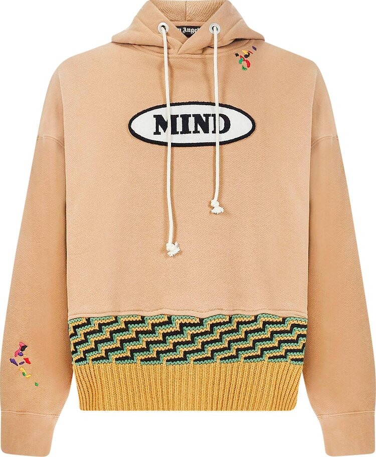 

Худи Palm Angels x Missoni Knitted Hoodie 'Beige/Black', кремовый, Бежевый, Худи Palm Angels x Missoni Knitted Hoodie 'Beige/Black', кремовый