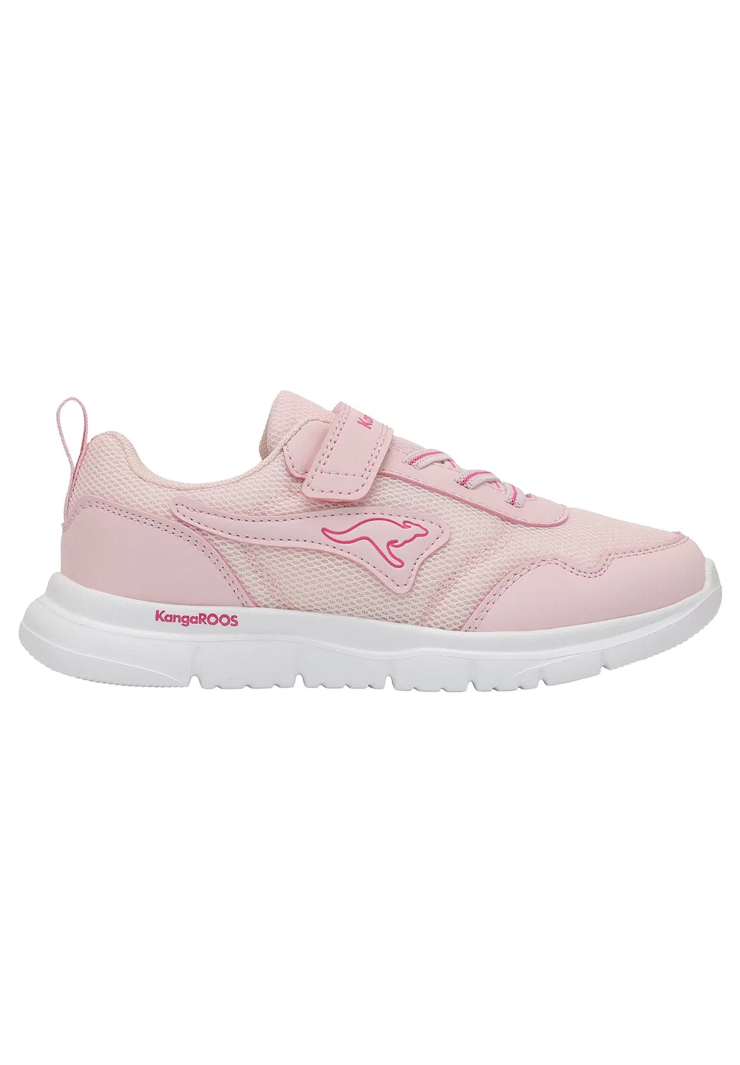 Детские кроссовки с липучкой K-ETK Possum EV KangaROOS, Pink Daisy Pink