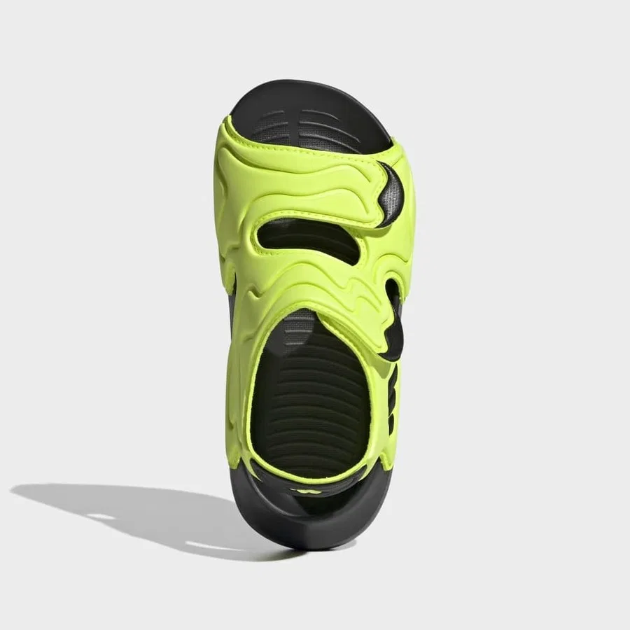 Сандалии детские с ремешками JS2431 Altaswim 3 C adidas, Зеленый — фото 2