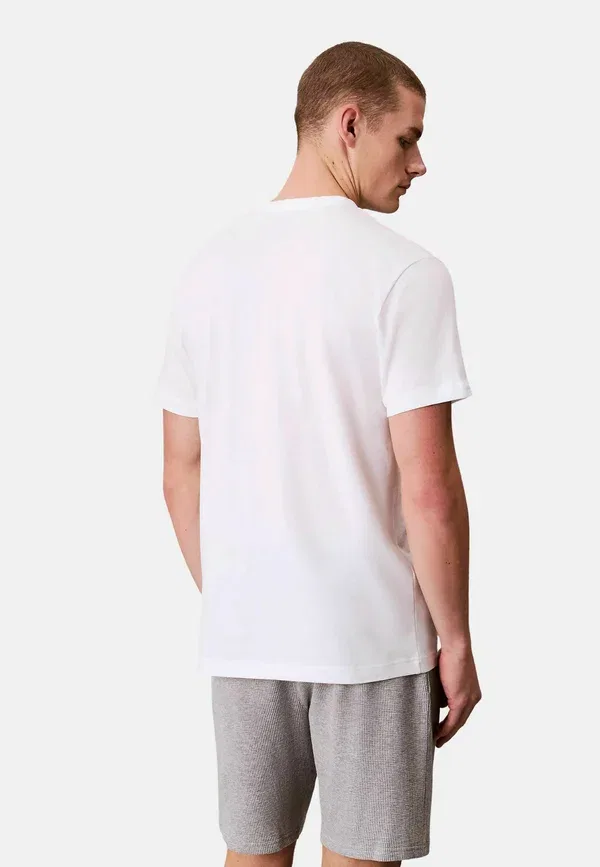 Футболка с коротким рукавом и круглым вырезом - футболка с принтом Calvin Klein, белый — фото 2