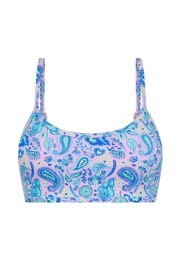 Топ для плавания с принтом Paisley Modibodi Paisley Pink, розовый