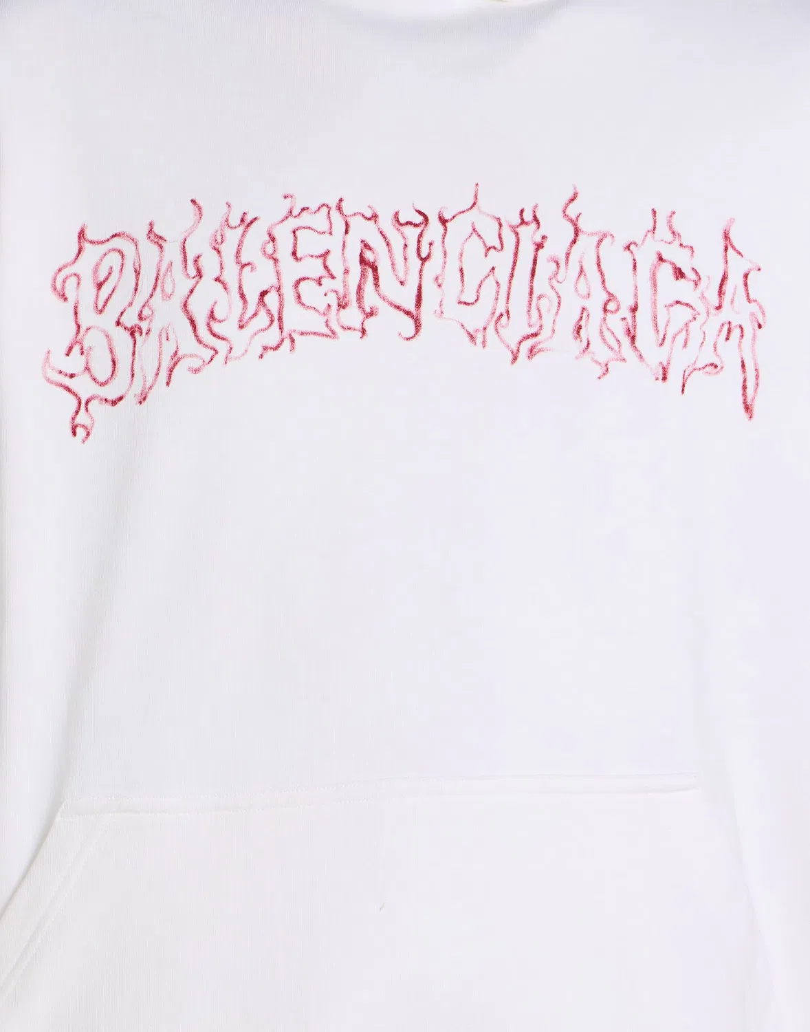 Мужской свитшот с длинным рукавом Balenciaga, белый — фото 4