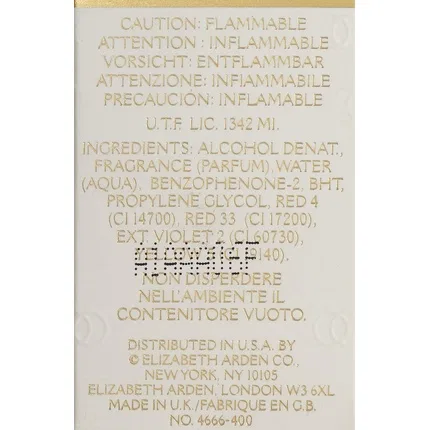 Женская туалетная вода True Love Elizabeth Arden, 3.7 мл