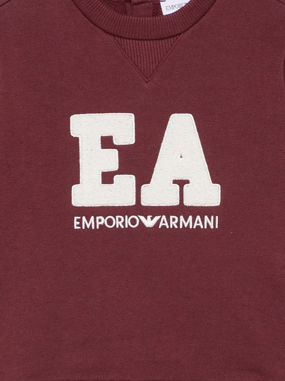Emporio Armani Свитшот с патчем-логотипом красный — фото 3