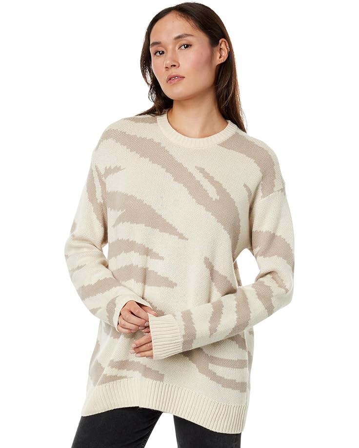 

Свитер Splendid Lana Zebra Sweater, кэмел