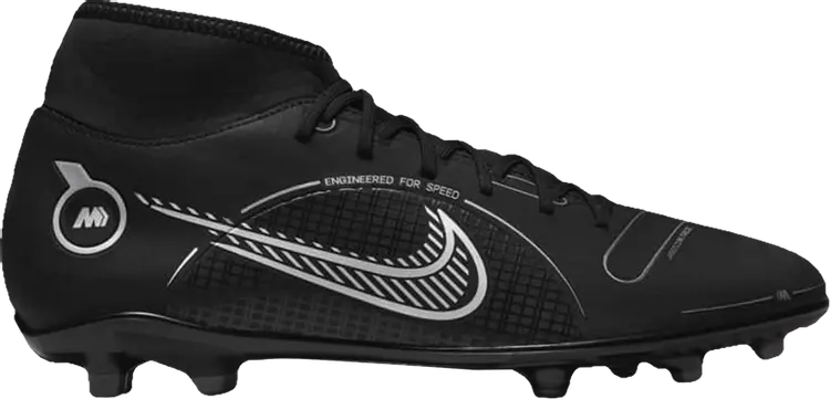 

Бутсы Nike Mercurial Superfly 8 Club MG GS 'Black Medium Ash', черный