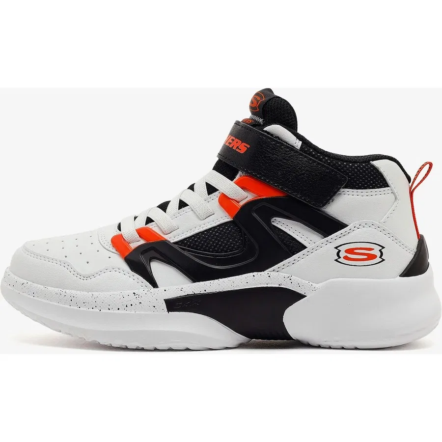Кроссовки детские с липучками Skx Court Hype Skechers, Белый