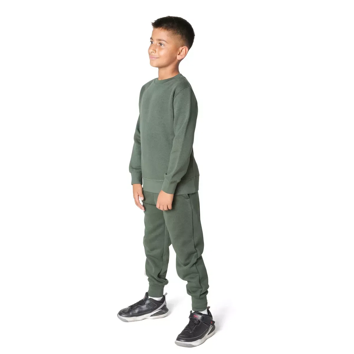 Детский свитшот для мальчиков с длинным рукавом Everyday Kids, Green — фото 2