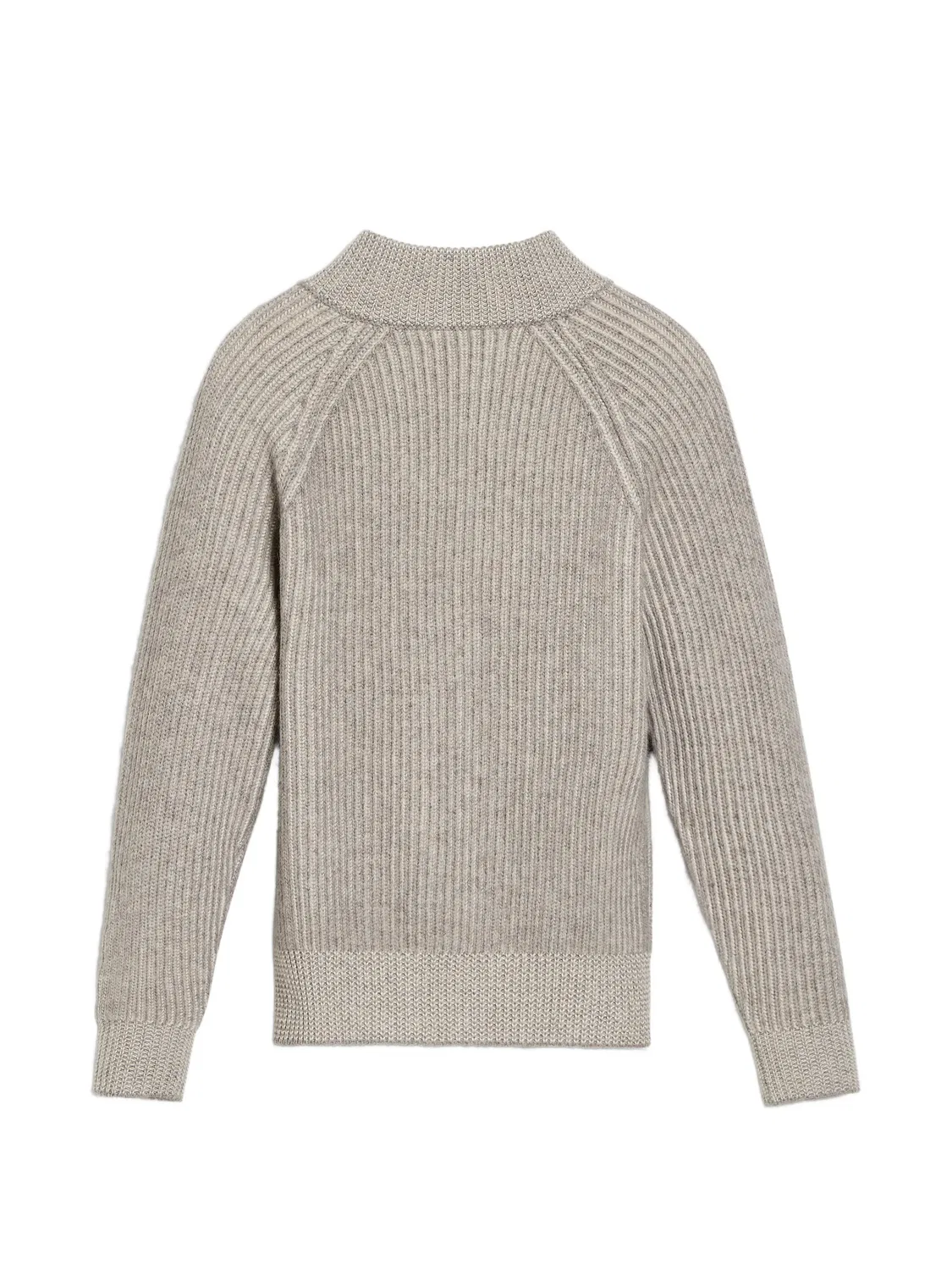 Кашемировый кардиган в рубчик Brunello Cucinelli Kids, нейтральные цвета — фото 2