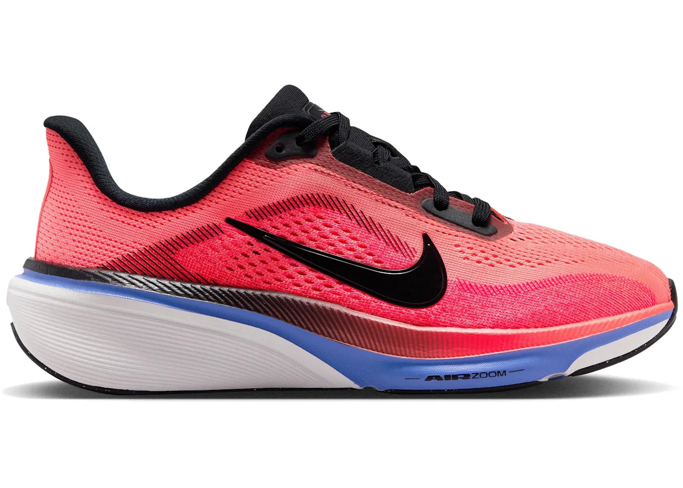 Детские кроссовки беговые Nike Air Zoom Pegasus 42 Nike, Lava Glow/Flash Crimson/Sapphire/Black