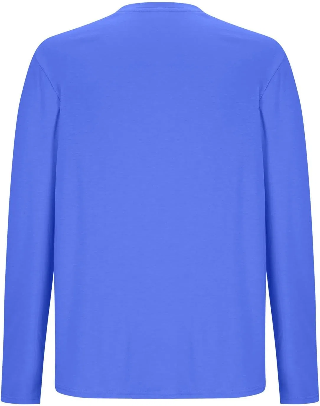 Мужская футболка с рождественским принтом Long Sleeve Printed T-Shirt, Light Blue — фото 4