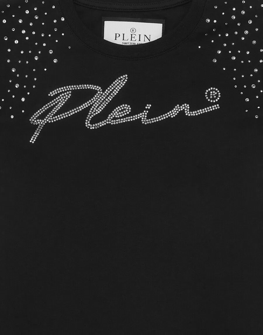 Футболка Philipp Plein черного цвета — фото 3