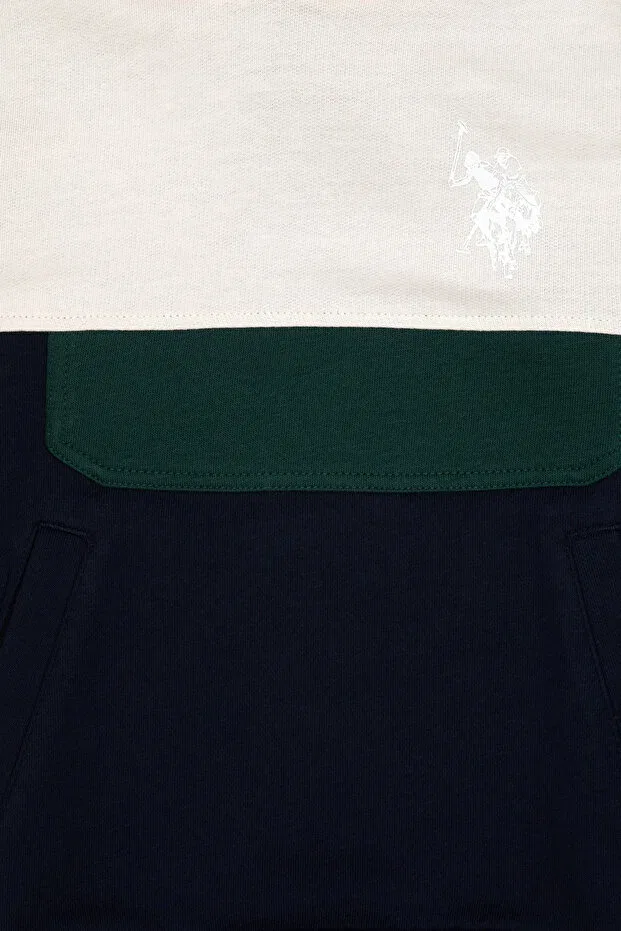 Детское худи для мальчиков с капюшоном U.S. Polo Assn., Navy Blue — фото 3
