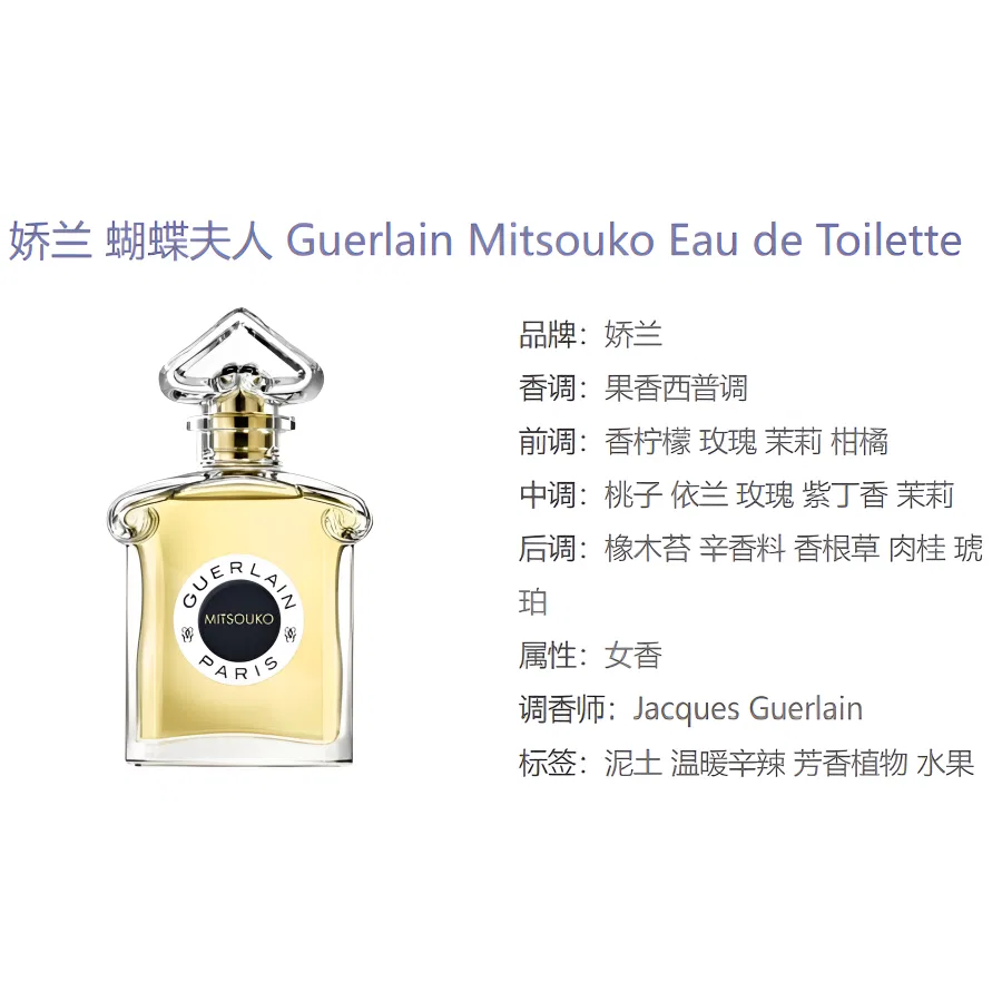 Парфюмерная вода Lady Butterfly, 75 мл, GUERLAIN, Classic Legend — фото 2