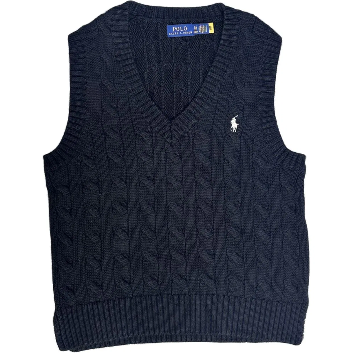 Вязаный топ, Polo Ralph Lauren, Black