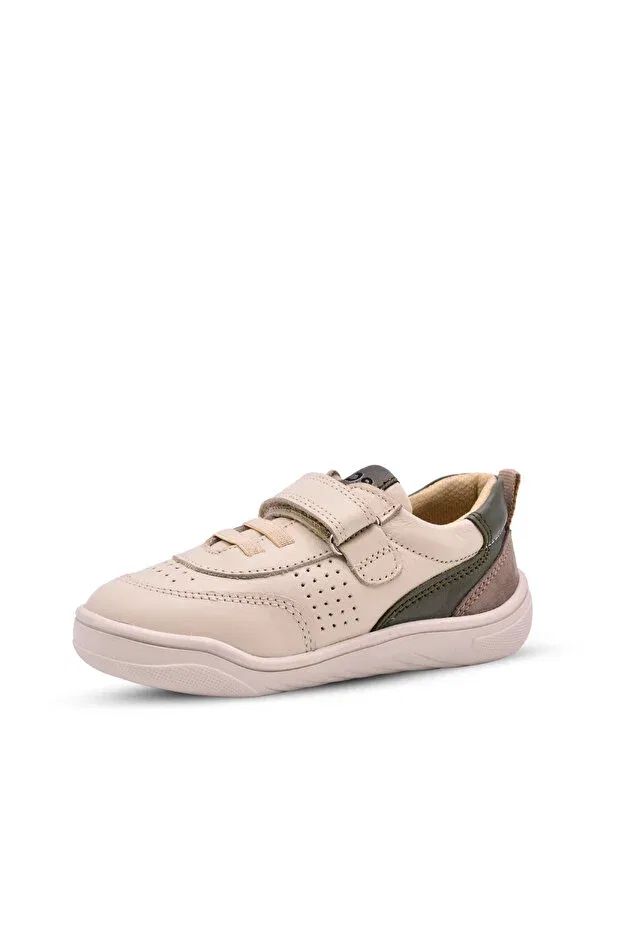 Детские кеды для мальчиков с ортопедической стелькой Kids A More, Beige — фото 4