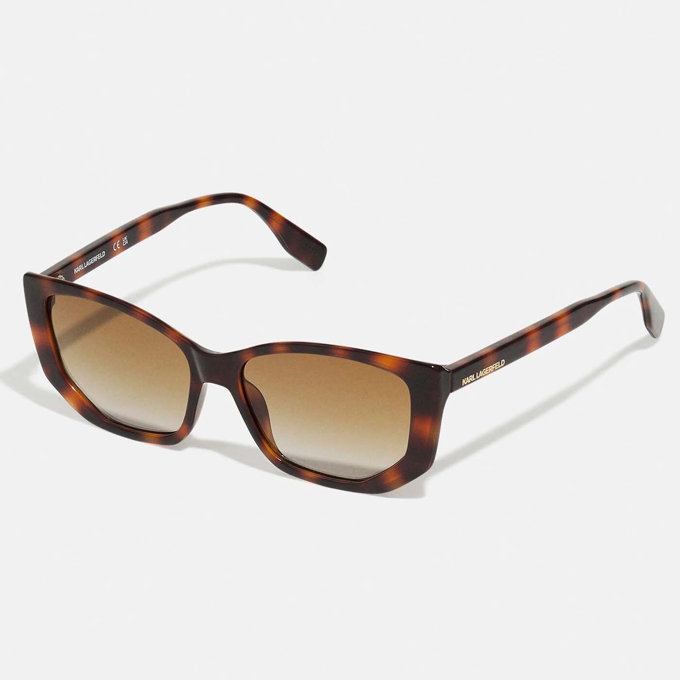 

Солнцезащитные очки Karl Lagerfeld Animal print, коричневый