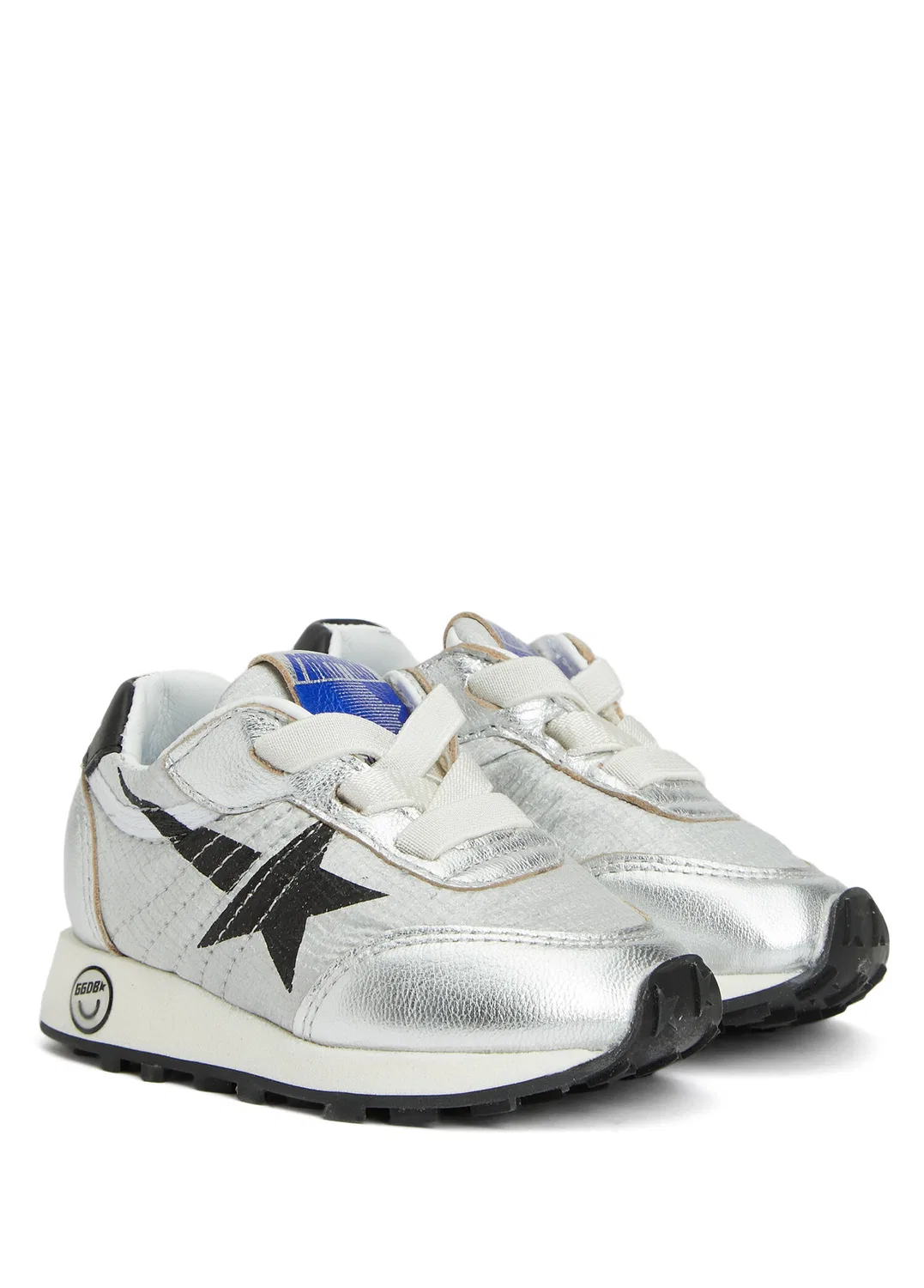 Кроссовки Golden Goose Marathon, multicolor silver — фото 2