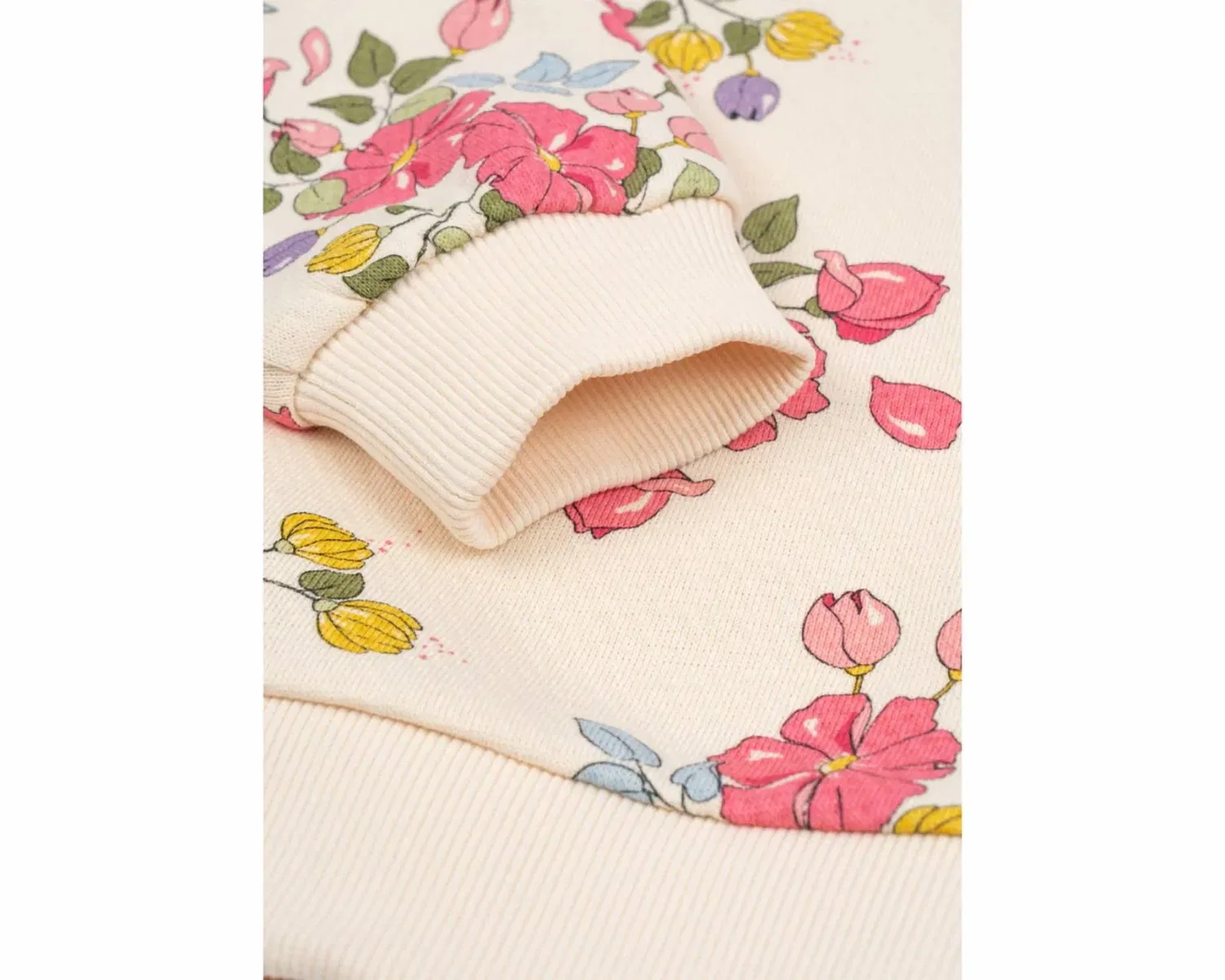 Детский спортивный комплект с цветочным принтом Loupy Lou Sweat Set Konges Sløjd, Fleuri — фото 3