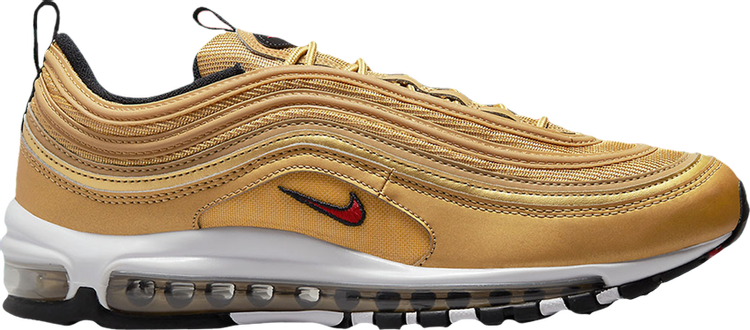 Кроссовки Nike Air Max 97 OG 'Metallic Gold' 2023, золотой - фото