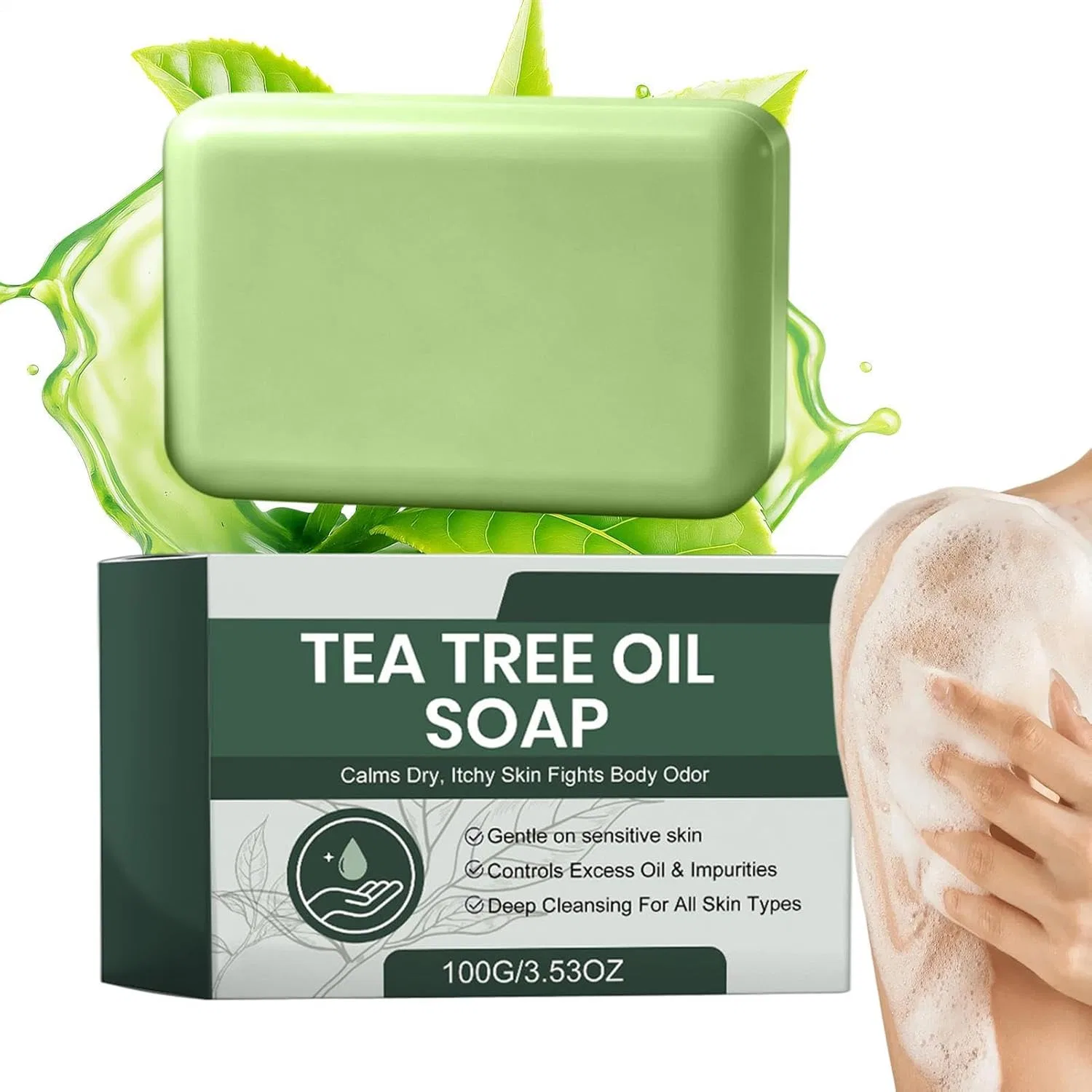 Твердое мыло Deep Hydration, 100 г, Mehrfarbig Generisch