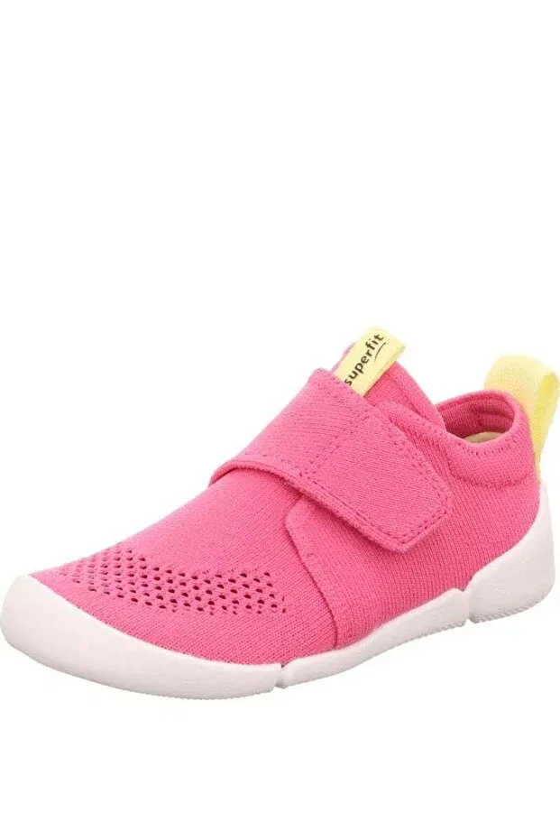 Детские повседневные туфли для девочек на плоской подошве Superfit, Pink — фото 2