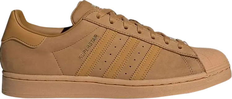 

Кроссовки Adidas Superstar 'Mesa Gum', коричневый