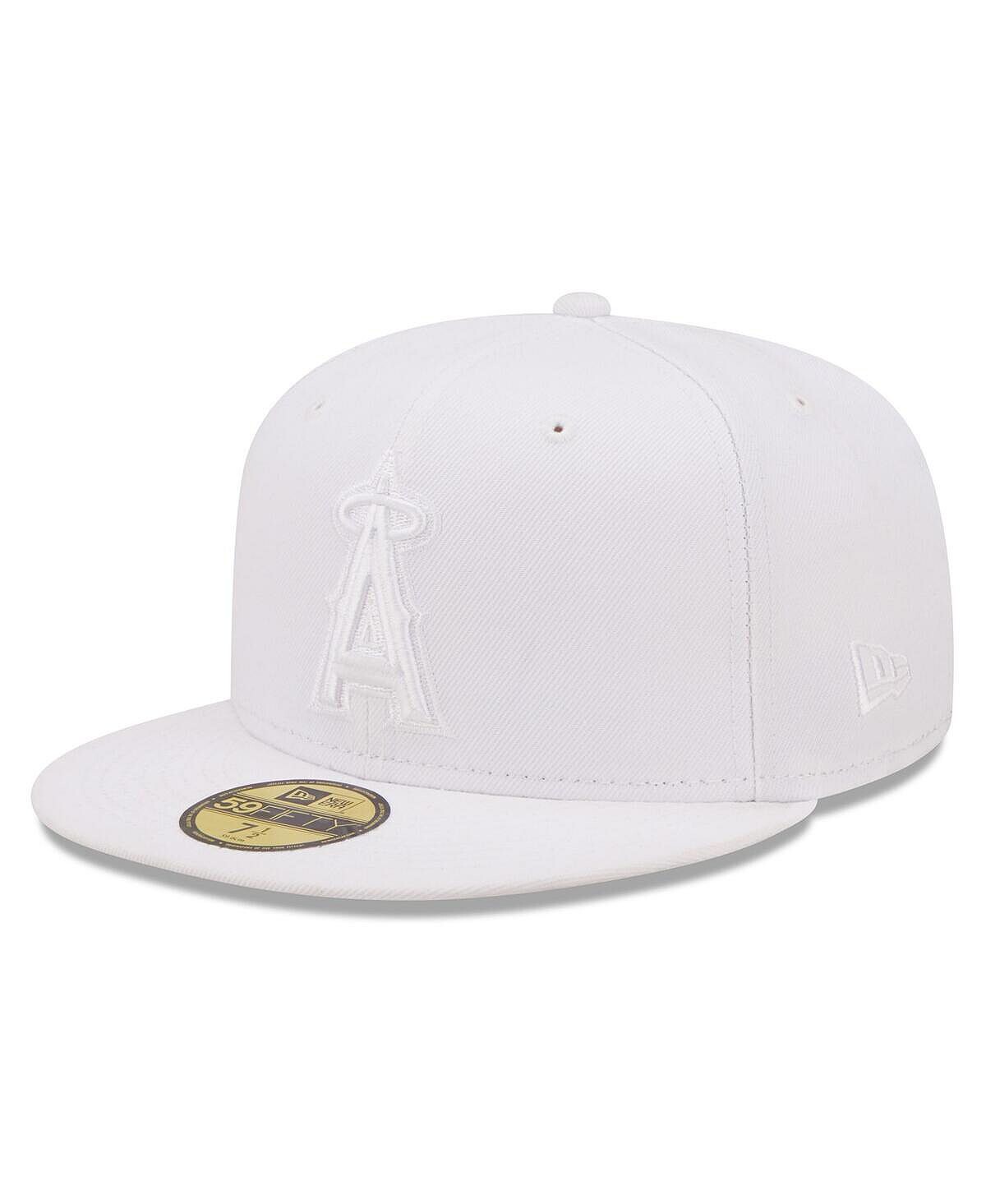 

Мужская приталенная шляпа Los Angeles Angels White on White 59FIFTY New Era