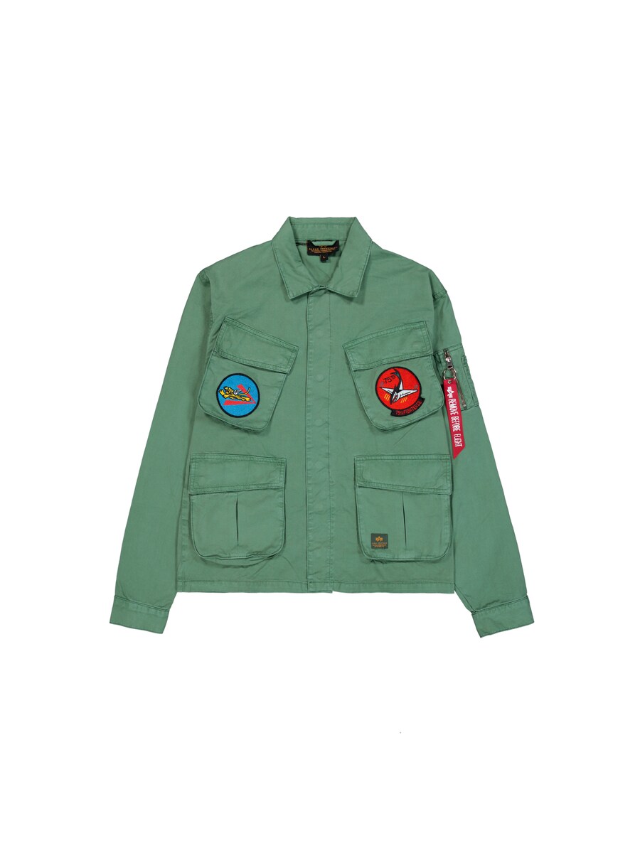 

Куртка межсезонная ALPHA INDUSTRIES Flying Tigers, зеленый
