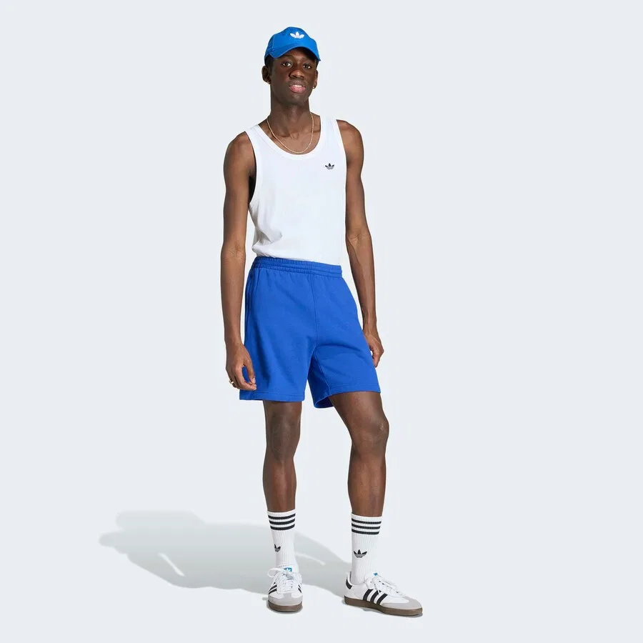 Шорты ADIDAS ORIGINALS свободного кроя, королевский синий — фото 4