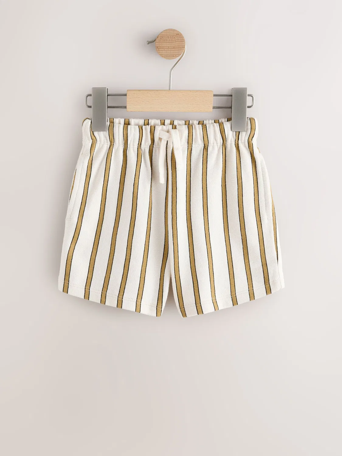 Шорты фактурные, модель Yellow Textured Shorts Next, желтый