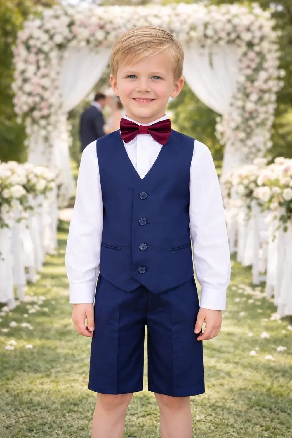 Детский костюм с шортами Shelby Little Giants, Navy