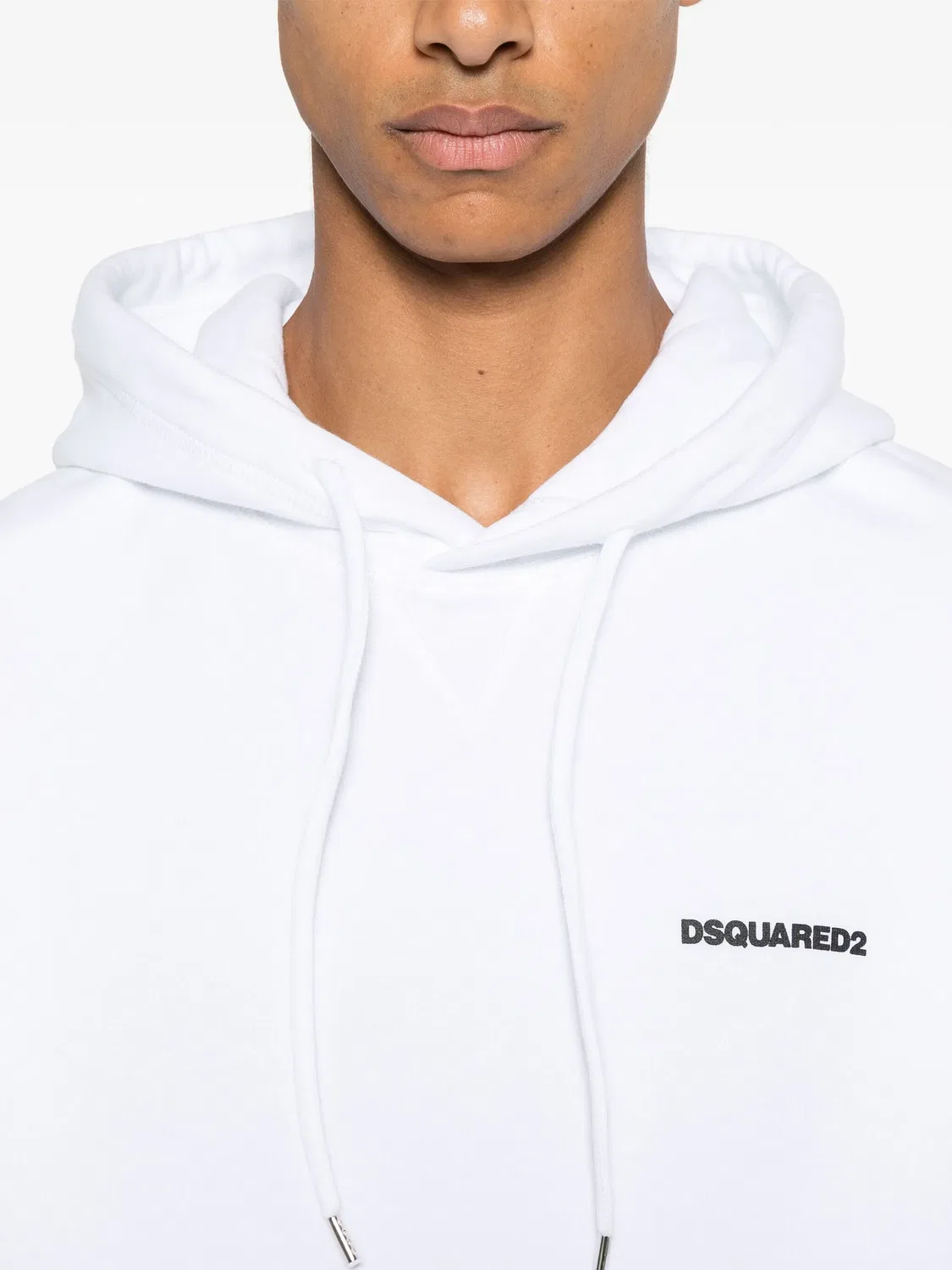 Худи Ceresio Map DSQUARED2, белый — фото 3
