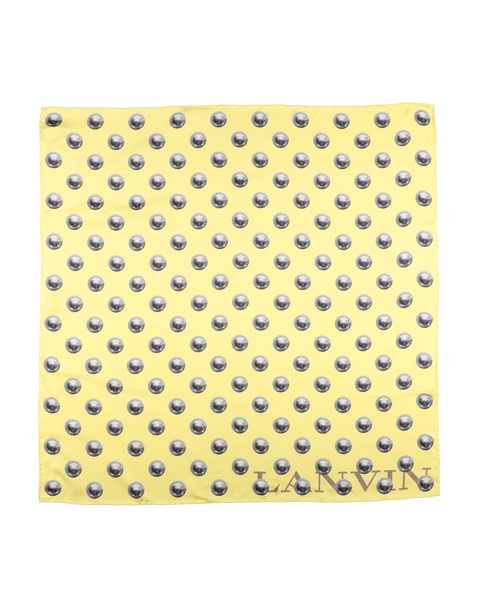 

Шарф Lanvin, желтый