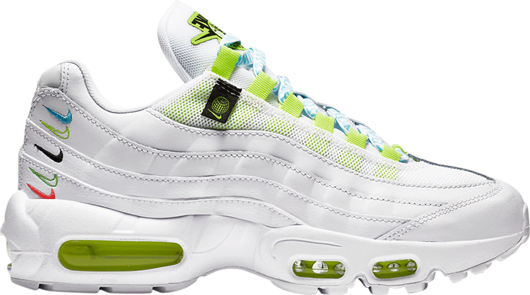 Кроссовки Nike Wmns Air Max 95 SE 'Worldwide Pack', белый - фото