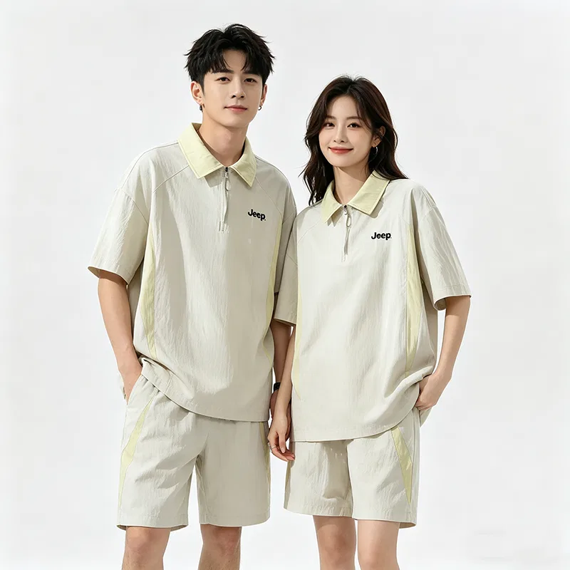 Детский спортивный комплект из футера с принтом Jeep Leisure Collection, Синий — фото 4
