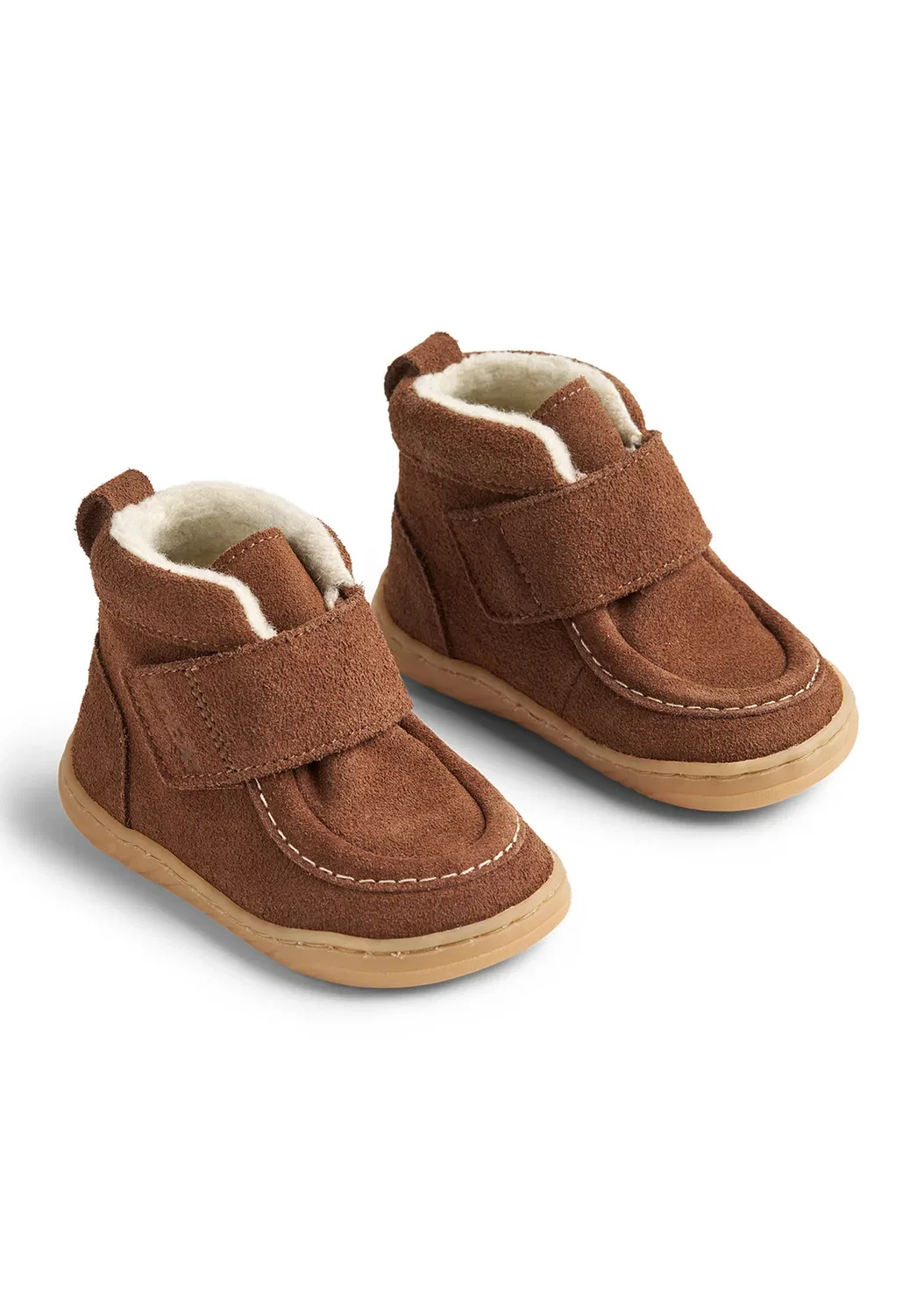 Детские ботиночки Bootie obira унисекс - обувь для малышей Wheat, Natural — фото 2