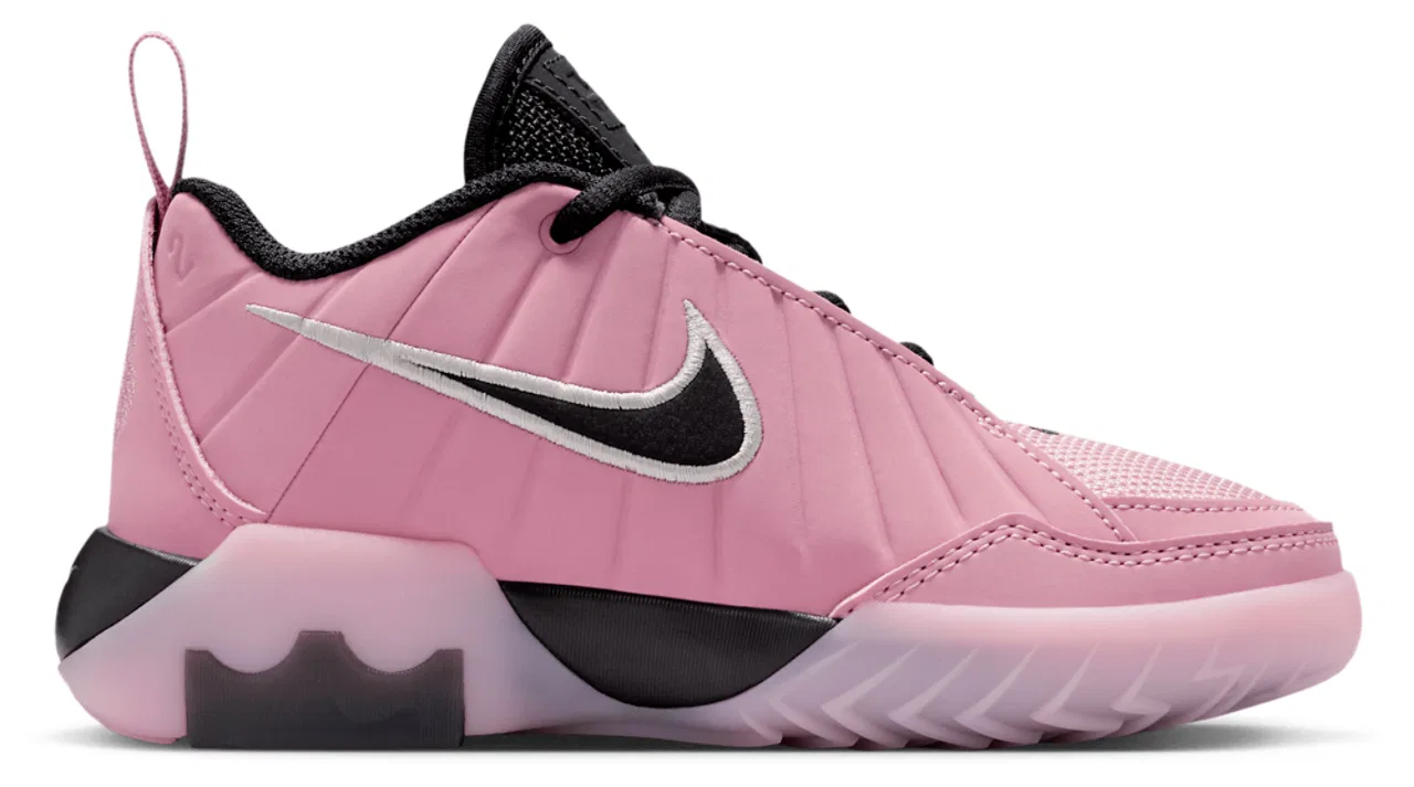 Кроссовки для мальчиков Lebron Witness IX Nike, цвет Elemental Pink/Black/Pink