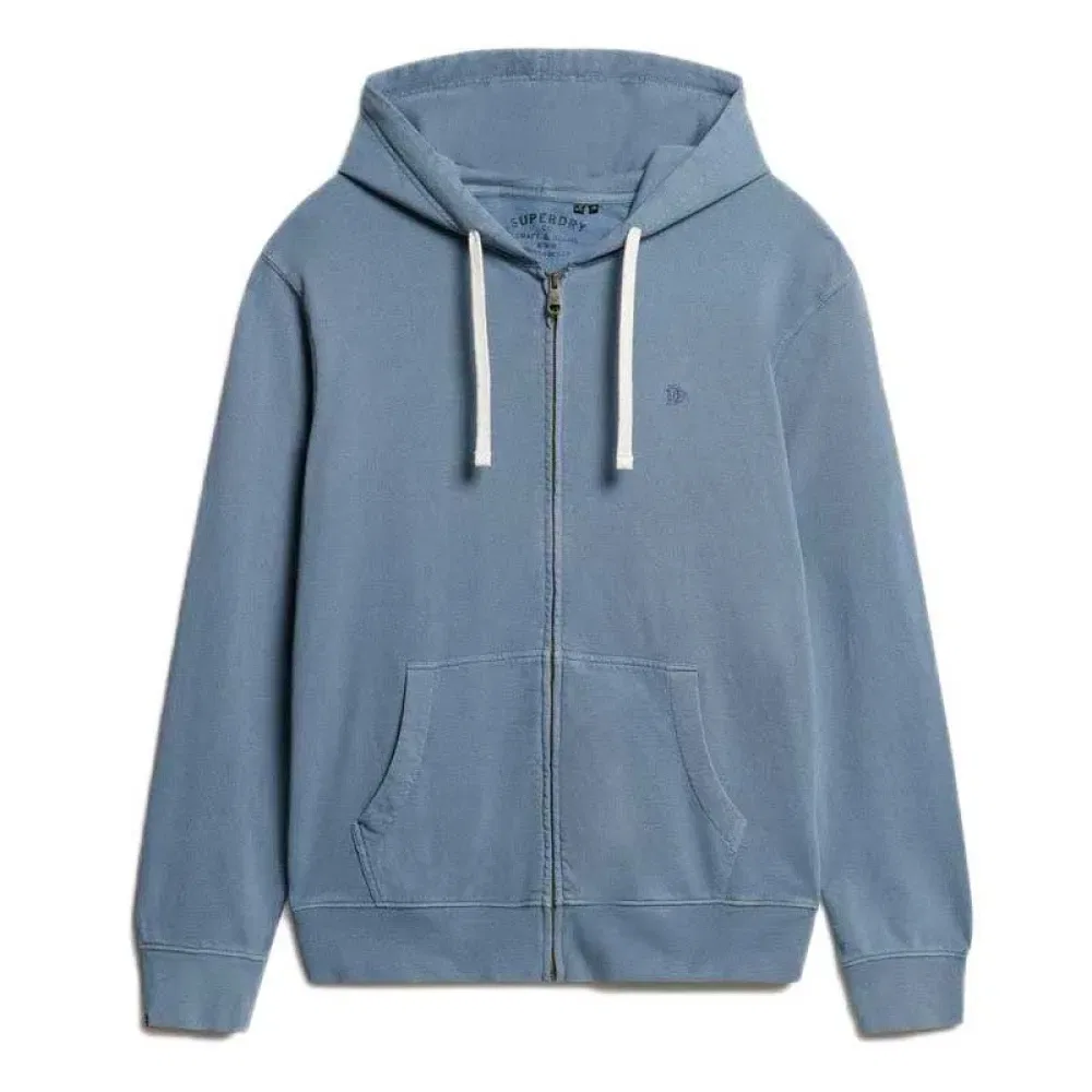 Худи на молнии Superdry Classic Essential, синий