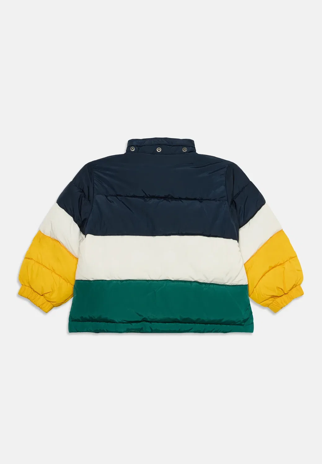Пуховик в стиле колор-блок, унисекс - зимняя куртка Tommy Hilfiger, Multi-Coloured — фото 3