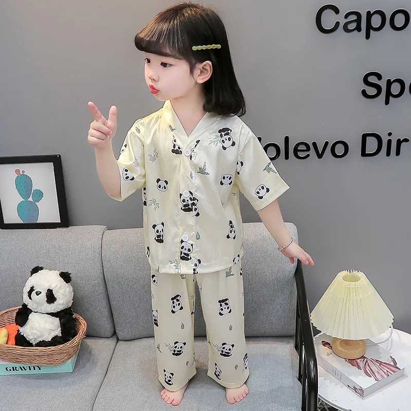 Детский комплект для отдыха Loungewear Set YALU, Ecru — фото 4