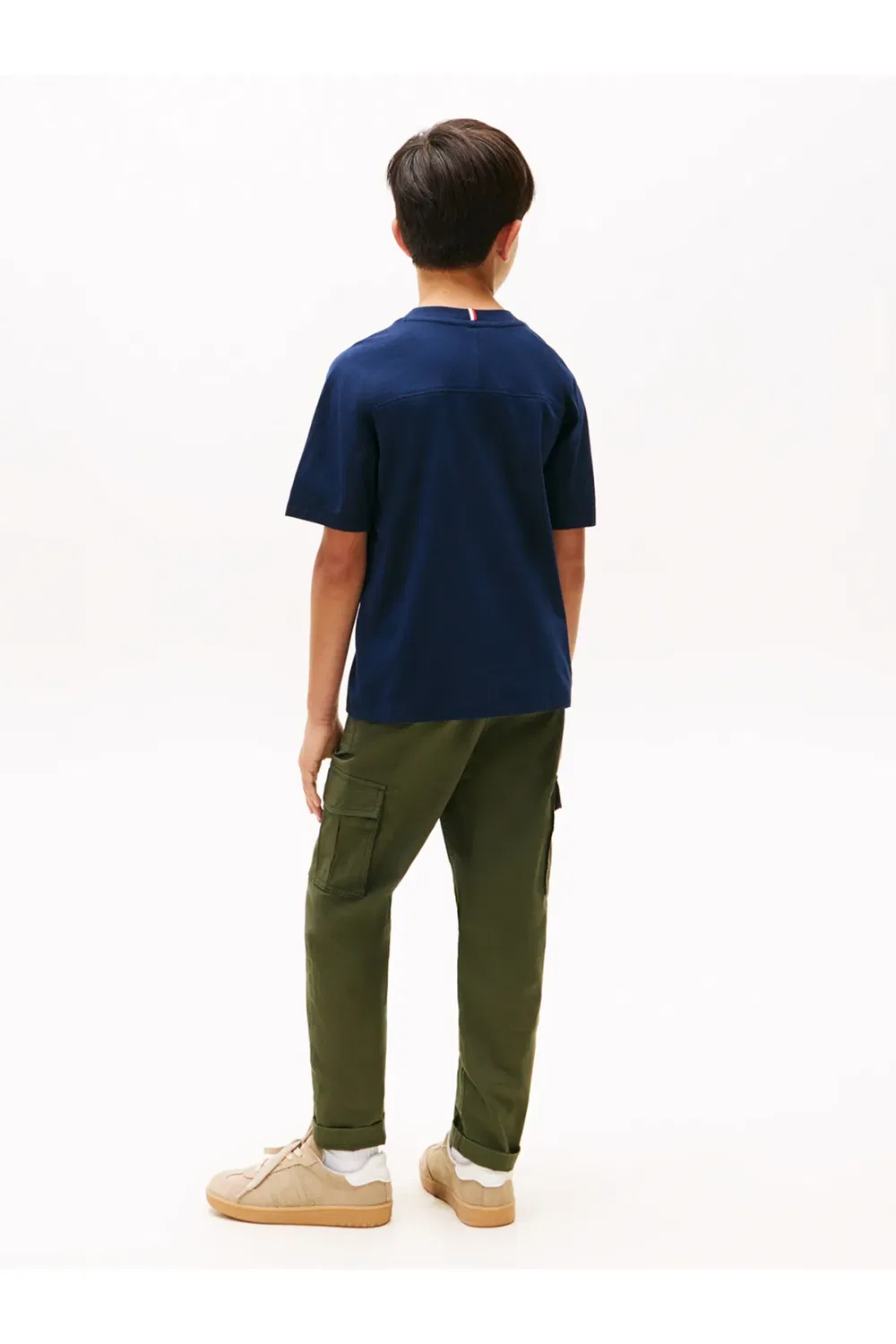 Футболка с принтом Varsity raised print tee ss Tommy Hilfiger, Blue — фото 2
