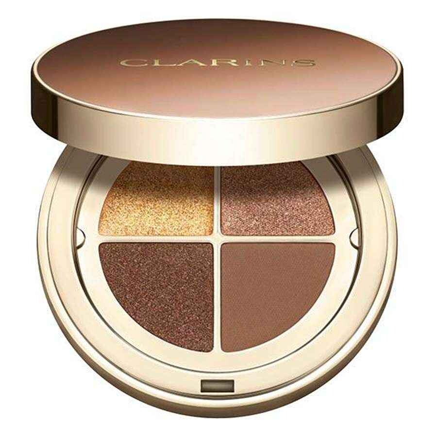 Тени для век Clarins Ombre 4 Couleurs, 04 Brown Sugar Gradation — фото 2