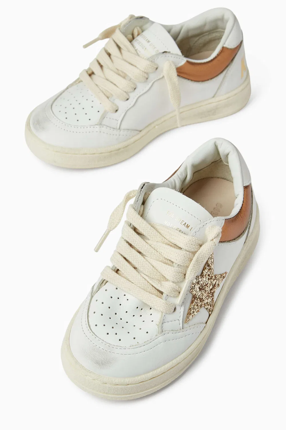 Кроссовки кожаные Ball Star GOLDEN GOOSE — фото 2