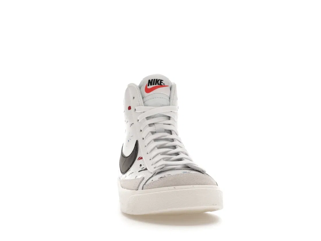 Детские кроссовки Lifestyle Nike Blazer Mid 77, White/White/Sail/Black — фото 2